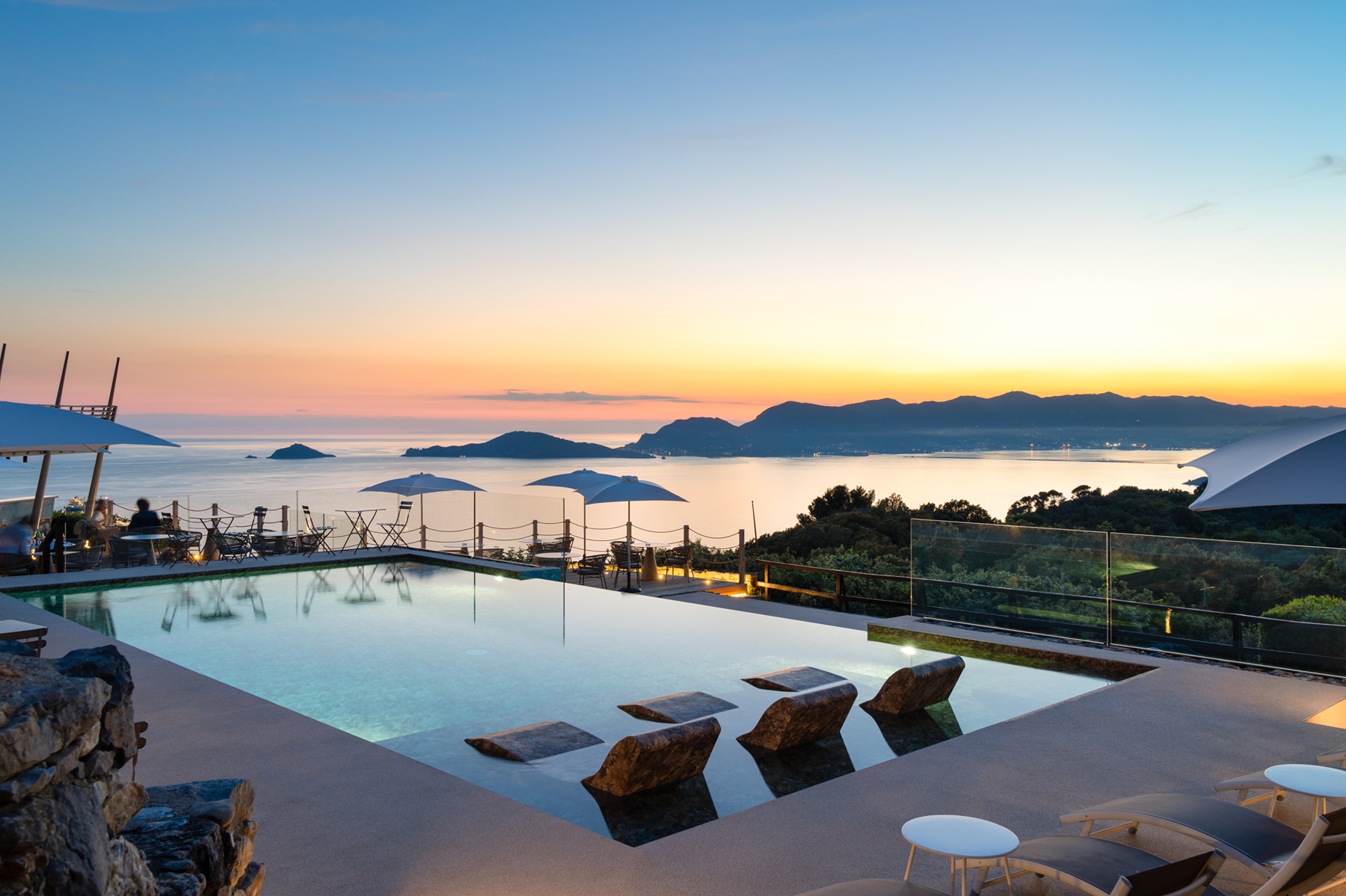 Golfo dei Poeti Relais Spa piscina outdoor L