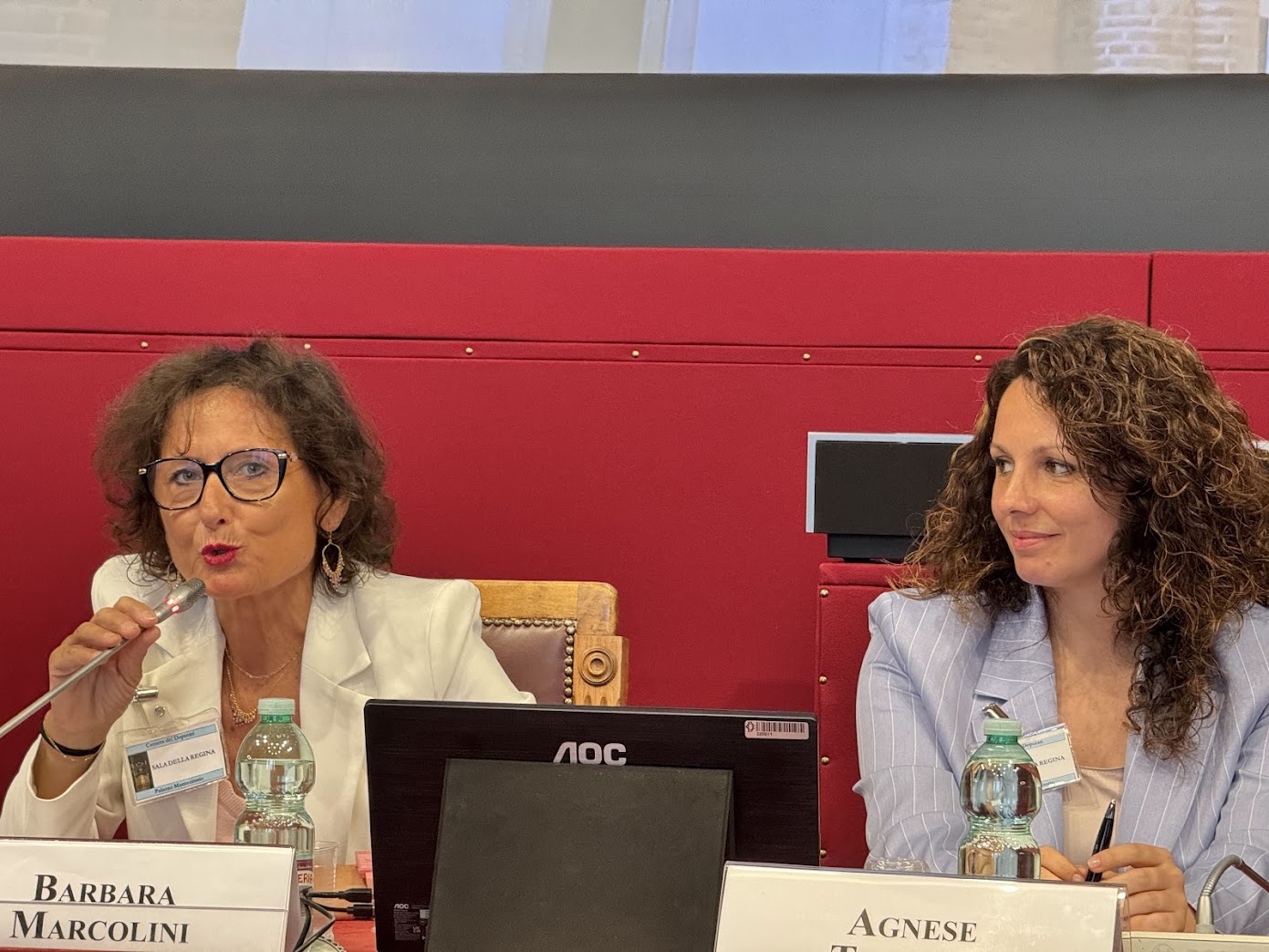 Agnese Trufelli and Barbara Marcolini