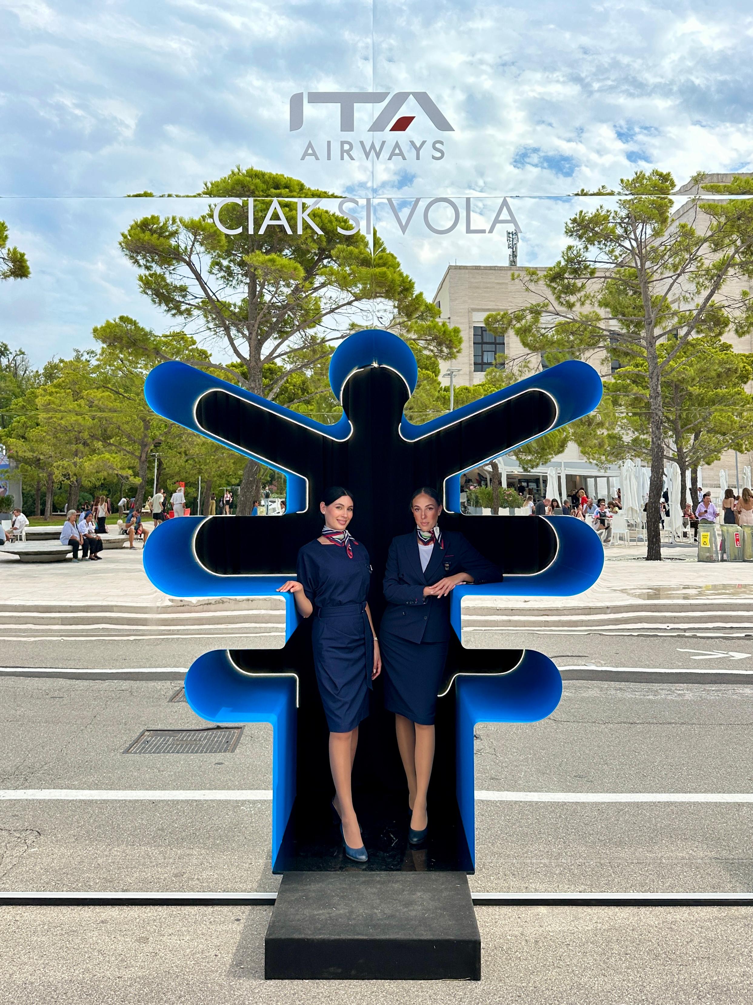 ITA Airways stand Biennale Venezia 25