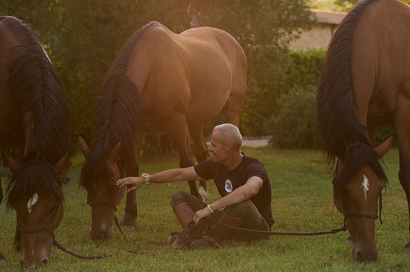 Marche on horseback Buttero Zone