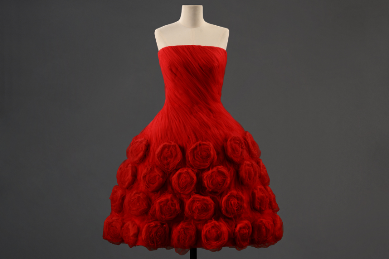 Red Valentino Haute Couture Spring Summer 1959 dress