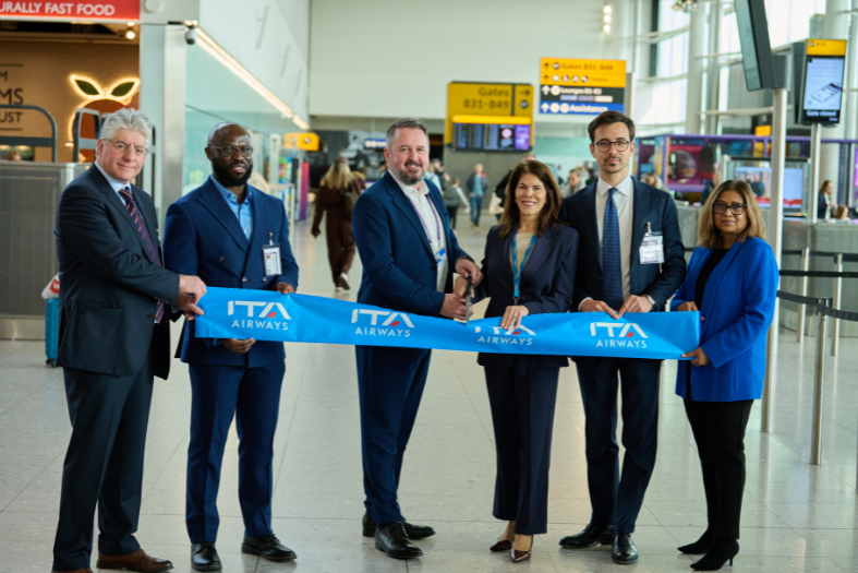 ita airways ribbon cutting 1