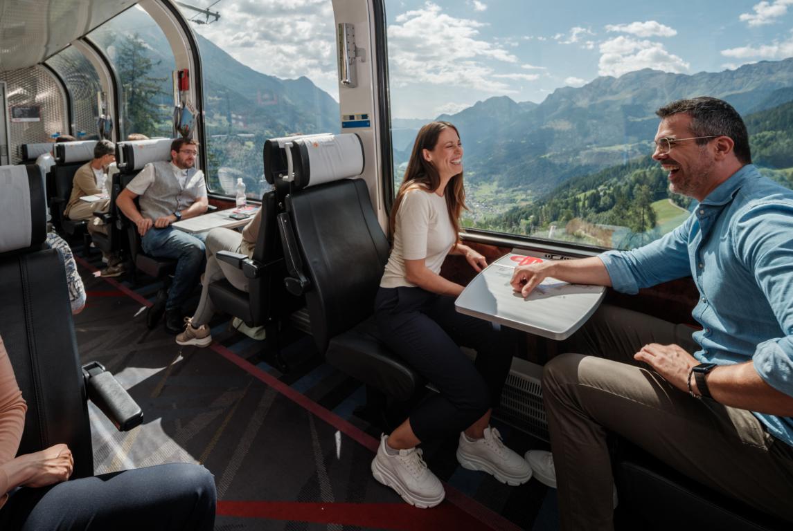 mini Bernina Express interno