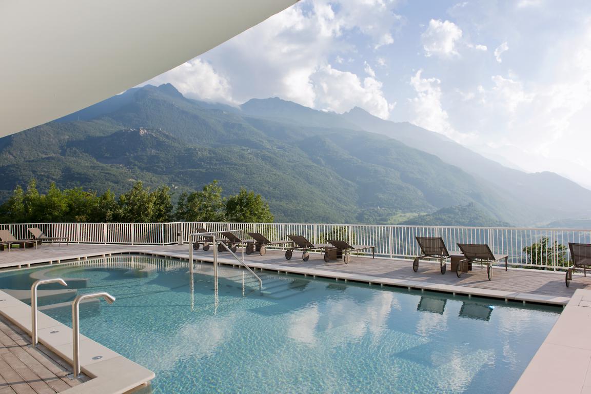 Terme Saint Vincent Piscina Verny foto archivio Terme Saint Vincent