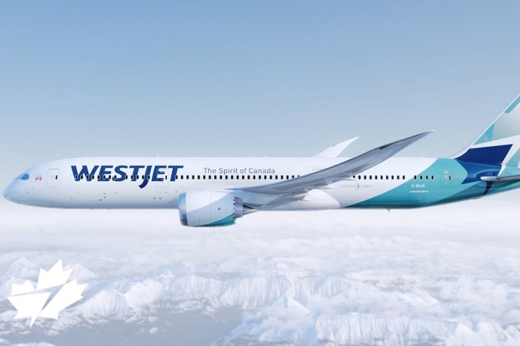 Westjet. Up to three weekly flights on the Calgary-Rome route