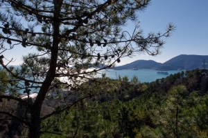 Beautiful landscapes and interconnecting trails and pathways around the city of La Spezia