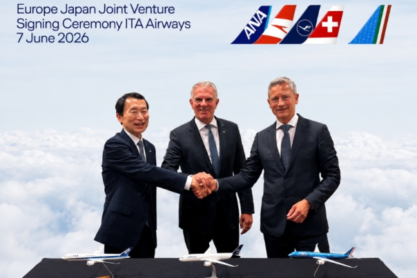 ITA Airways joins the Lufthansa-ANA Europe-Japan joint venture