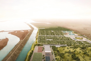 Human Company. Work is underway on the Delta Farm village in Porto Tolle in Veneto 