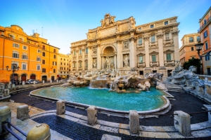 Paid access to iconic Roman sites, including the Trevi Fountain