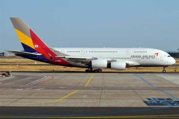 Asiana Airlines returns to Rome from Seoul twice weekly