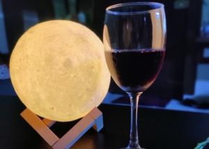 Roma Hortus Vini, moonlight in the Botanical Garden