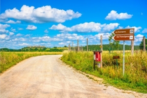 Along the Via Francigena ancient pilgrimage trail