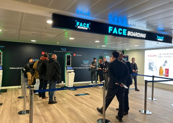 Milano Linate is Europe’s first airport to introduce FaceBoarding