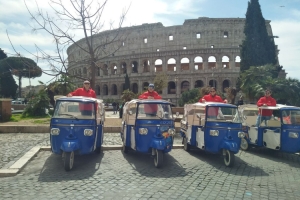 Ape Calessino Colosseum - Guided Tour in Rome 