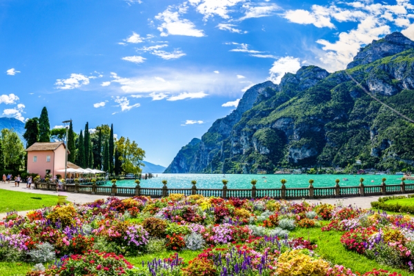 The area of Lake Garda is a land of wine and authentic wellness