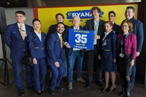Turin Airport. Ryanair to operate over 310 weekly flights on 35 routes