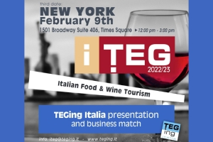 TEGing’s US debut puts Italian gastronomy in the spotlight on 9 February