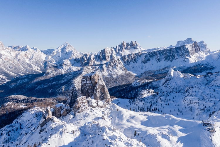 Cortina: the winter season kicks off with all the ski slopes open
