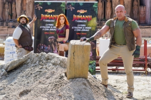 Gardaland’s new attraction Jumanji The Adventure. The first stone has been laid