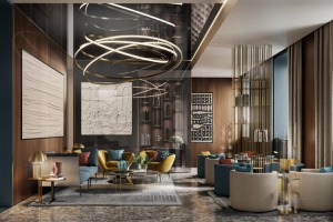 Casa Baglioni Milan’s construction site hosts an art exhibition