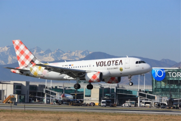 Volotea to fly from Paris to Turin in spring 2025