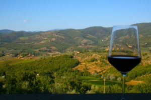 Between Florence and Siena: the gentle rolling hills of Chianti