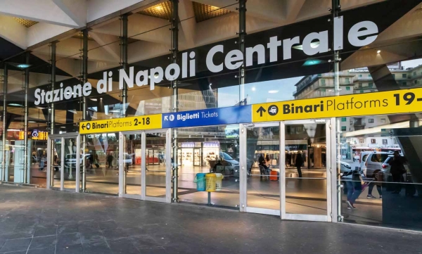 Naples Centrale is in the top ten Eueopean Railway Station index