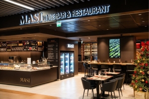 Verona Airport: the new Masi restaurant and wine bar has opened