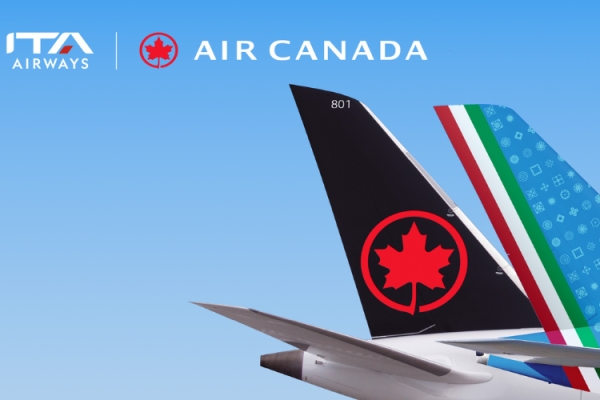 ITA Airways partners with Air Canada: new codeshare from 21 July