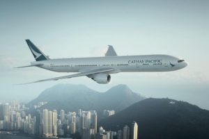 Cathay Pacific passenger capacity change from mid-May to end-June 