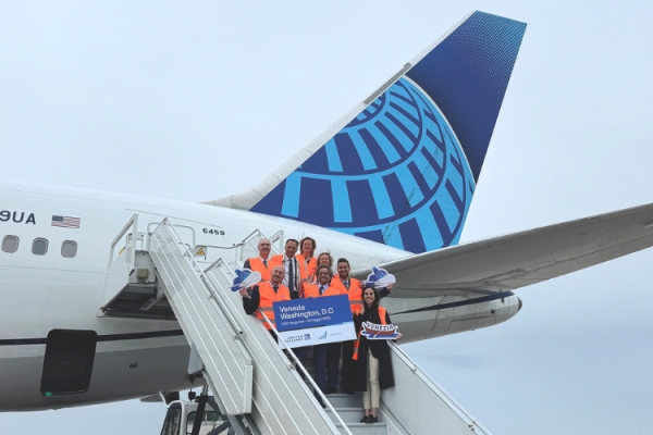 United Airlines: new Washington to Venice, and also New York 