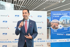 José Freig, VP international and inflight dining operations American Airlines