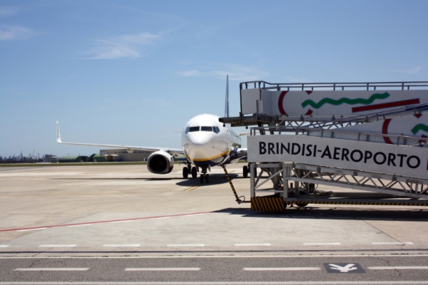 France to Brindisi with major charter operations from four airports 