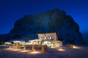 Val Gardena in the Italian Dolomites. The magic of mountain chalets and culinary delights