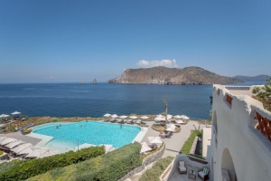 Therasia Resort on the Sicilian island of Vulcano