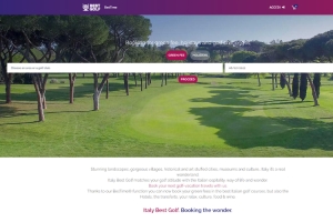 Italy Best Golf.  A B2B platform created for the 2023 Ryder Cup