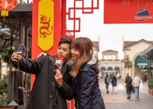 Chinese visitors to Serravalle Designer Outlet grow in the year of the Dragon