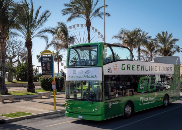 Visit Civitavecchia with the new Green Line Tours hop-on-hop-off bus