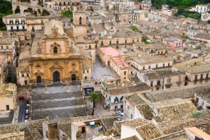 The Baroque town of Modica near Ragusa in Sicily is UNESCO- listed 