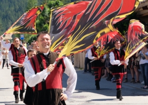 Regn de Fanes parade