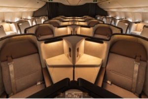 Cathay Pacific’s Business Class Aria Suite on Milan Malpensa route 