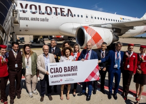 Volotea adds new planes to Bari, its new and eighth base in Italy