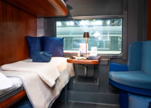 Travelling by train? Yes, at night