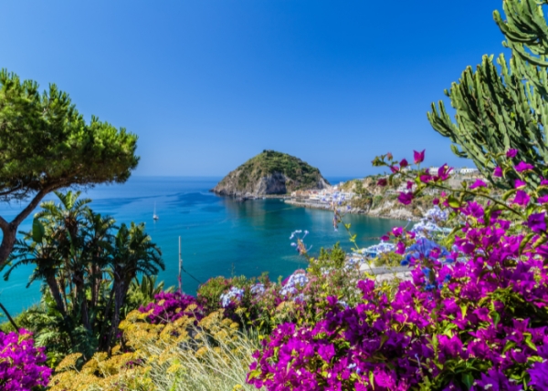 Ischia in the Gulf of Naples. Beaches, nature, and off-island adventures