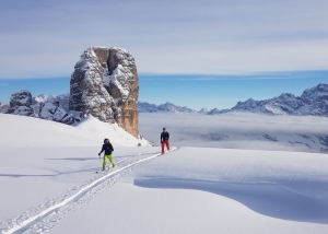 Cortina, the Queen of the Dolomites, dazzles with winter magic winter