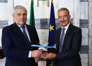 Antonio Tajani and Antonino Turicchi 