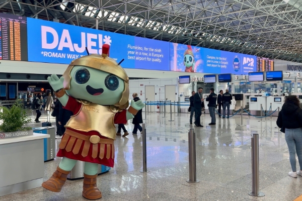 Rome Fiumicino is the best airport in Europe for the 9th time