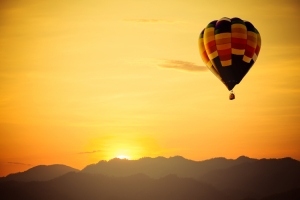 Flying Over Art: hot air balloon rides over Sicily and Campania