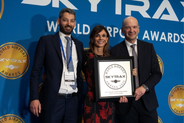 Rome Fiumicino gets 5 Skytrax stars and is the 8th best world airport