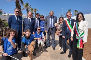 The new pet area in Palermo Airport is accessible 24 hours a day